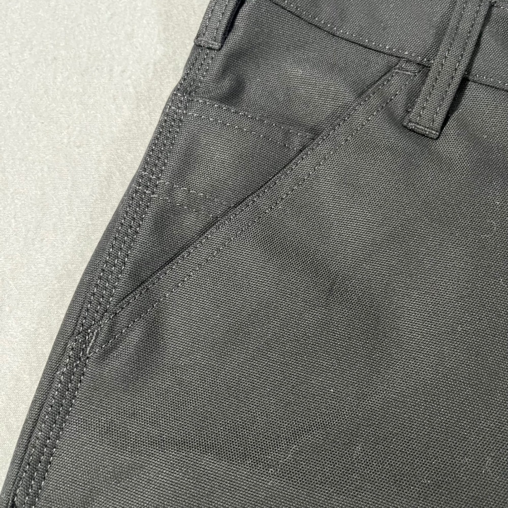 NEW Carhartt Women Black Original Loose rigged flex Fit canvas Workwear Shorts 8 - Picture 5 of 8